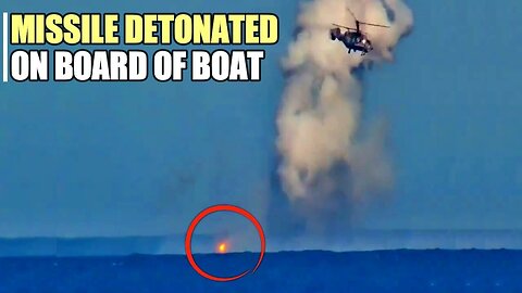 Ukrainian boat drones Blown up near Crimea