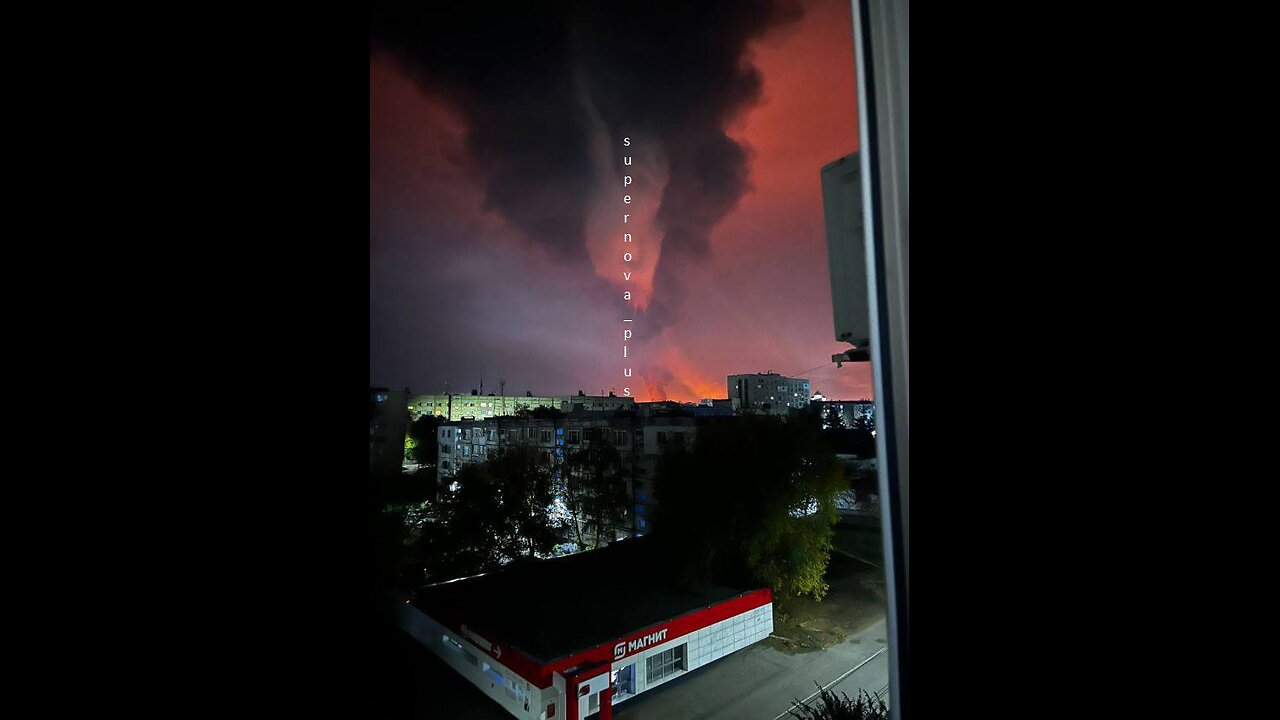🔥 BOOM at Novokuibyshevsk Oil Refinery!