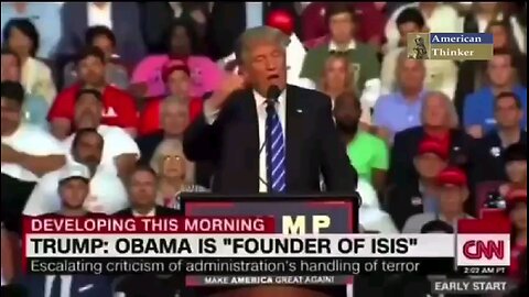 Obama, the founder of ISIS