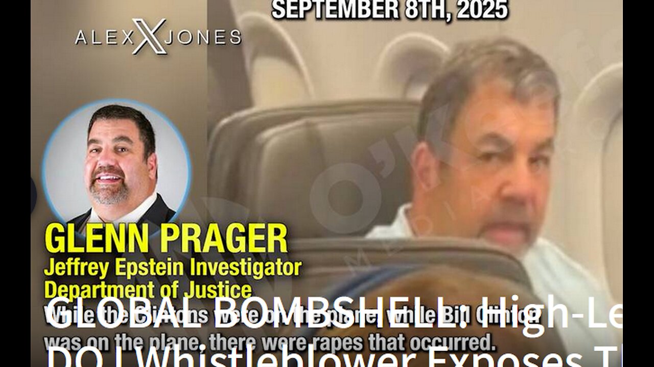 DOJ Whistleblower Exposes The Rape Of Children On Jeffrey Epstein's Plane