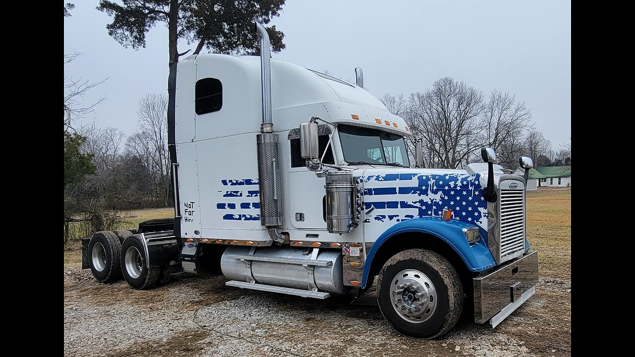 COOKING "MEXICAN" SPAGHETTI / THE TOOLBOX IS MOUNTED on the FREIGHTLINER