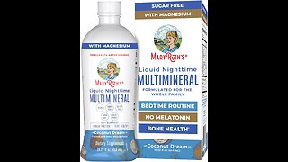 MaryRuth Organics Liquid Nighttime Multimineral