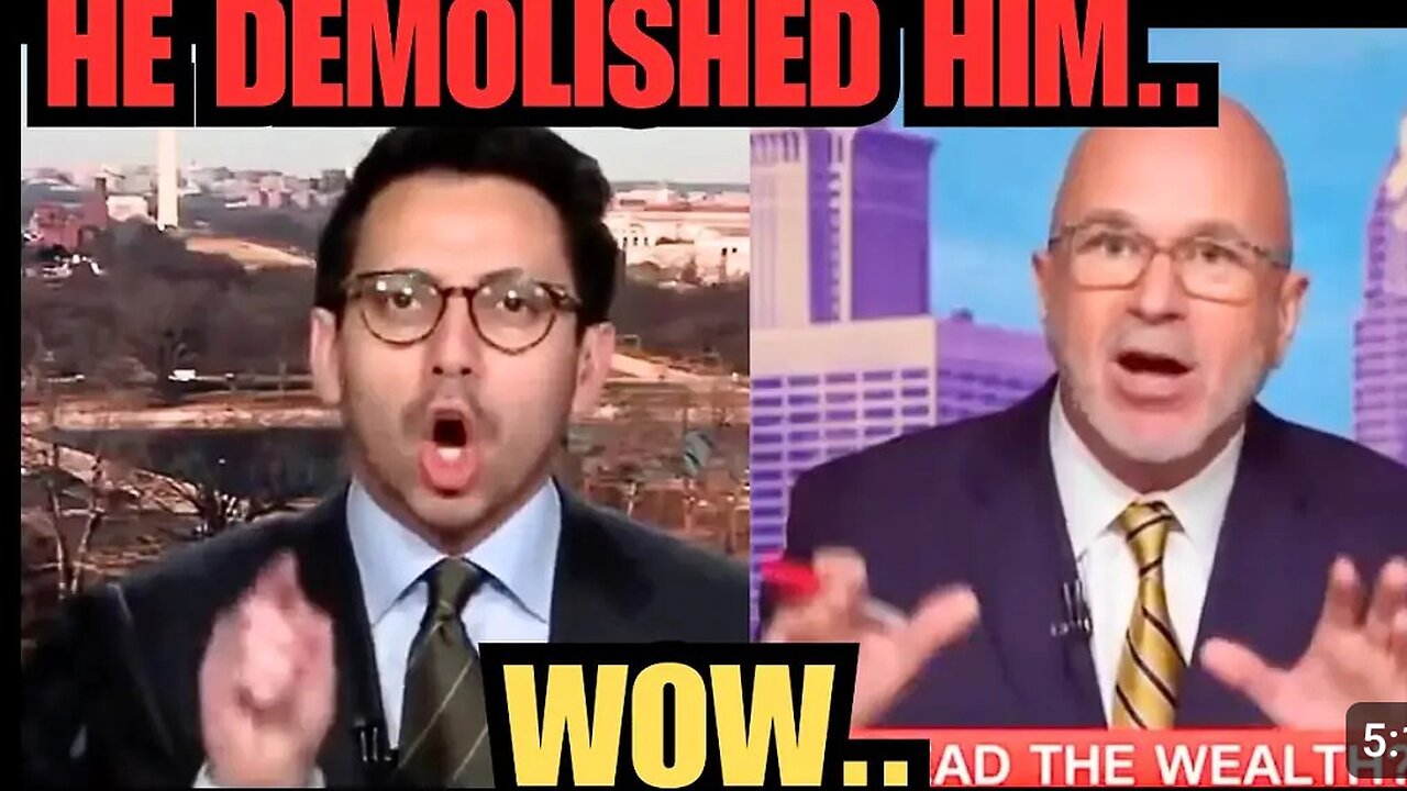 Michael Smerconish Melts Down After Getting Schooled by DOGE Dividend Creator James Fishback