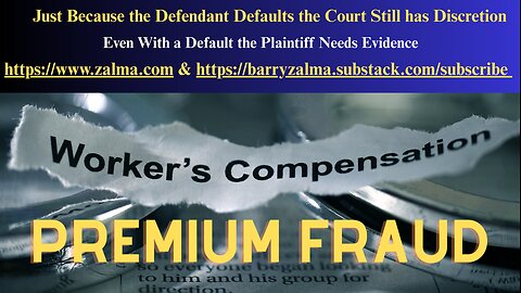 Just Because the Defendant Defaults the Court Still has Discretion