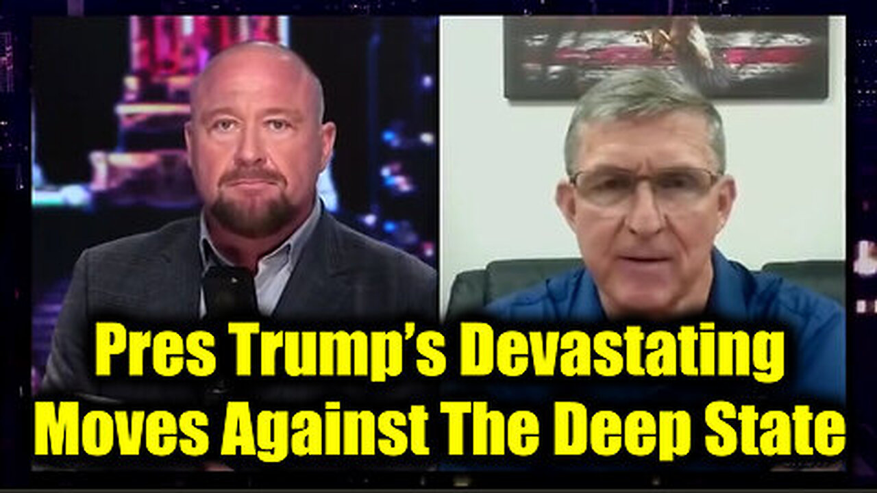 Alex Jones & General Flynn Reveals President Trump's Devastating Moves Against The Deep State!