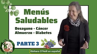 MENÚS SALUDABLES_Desayuno - Cáncer | Almuerzo - Diabetes