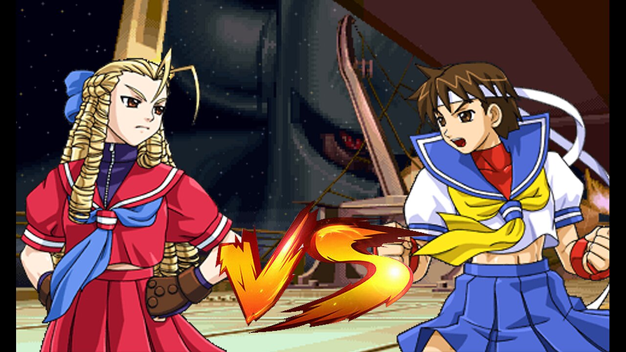 [QUICK-ie FIGHTS] #064: STREET FIGHTER ALPHA: Sakura Kasugano & Karin Kanzuki (Feat. Death Adder)