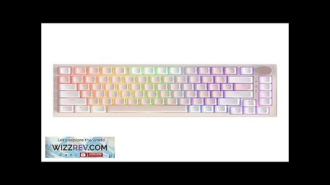 AK82 82-Keys Mechanical Gaming Keyboard Three-mode Gasket Structure Wireless bluetooth Hot Review