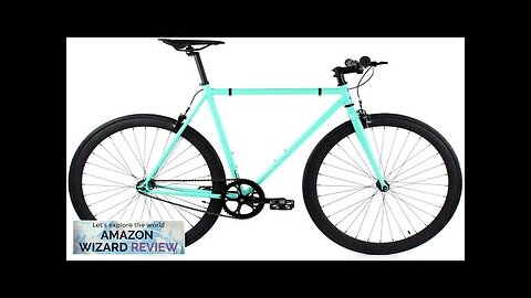 Fixed Gear Single Speed Bike Perfect Urban Commuter Bicycle with Front Review