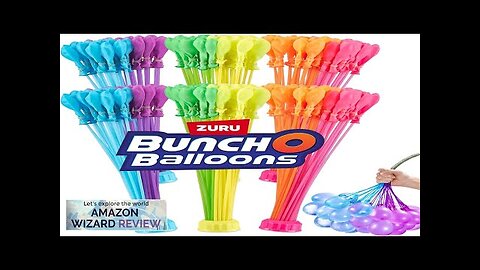 Bunch O Balloons Tropical Party (6 Pack) by ZURU 200+ Rapid-Filling Self-Sealing Review