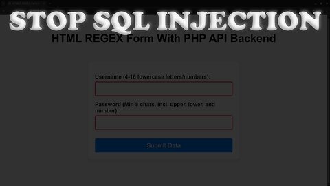 PHP Form Security: Validation, Password Hashing (Securely Store Data in MariaDB)