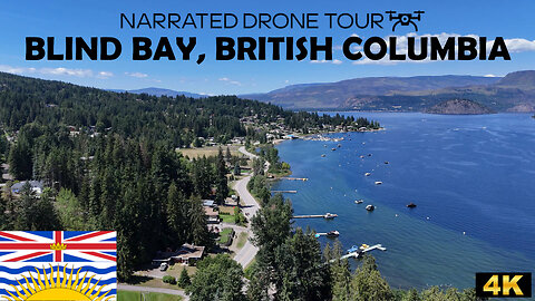 🌊 Blind Bay, British Columbia 🏞️ 4K Drone