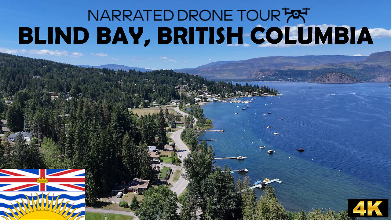 🌊 Blind Bay, British Columbia 🏞️ 4K Drone