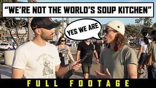 Anti-ICE Woman Perfectly Demonstrates Suicidal Empathy