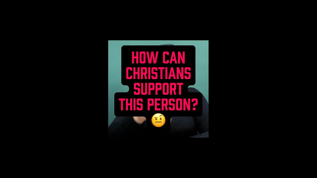 How Can Christians Support This Christian? 🥺