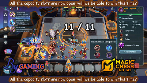 All capacity slots are open, will be able to win this time?