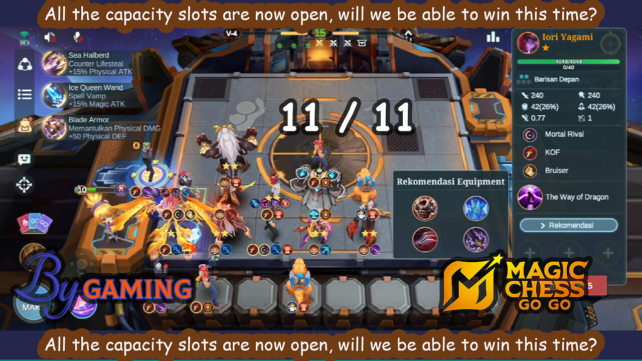 All capacity slots are open, will be able to win this time?