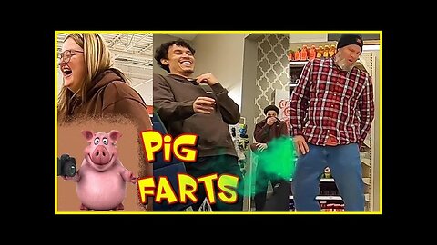 FARTING LIKE A PIG 🐷💩 Funny Fart Prank! 🐖💨