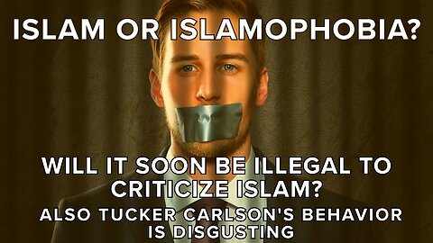 Islam Or Islamophobia? Will It Soon Be Illegal To Criticize Islam? Truth Today 12-23-25