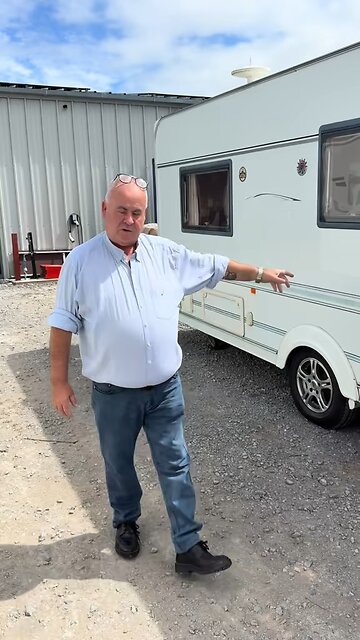 what a lovely caravan for sale today at unity beach in somerset