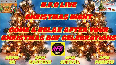 Come and chill after your Christmas Day celebrations with some great Christmas music