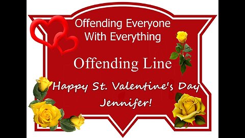 St. Valentine's Video Card for Jennifer