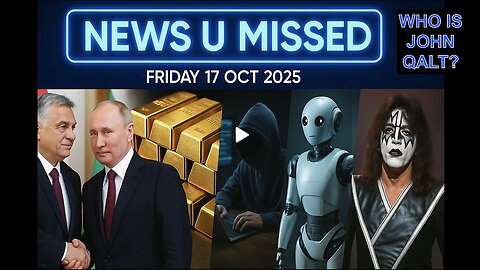NEWS U MISSED WITH DREW DEMI FRIDAY 17TH OCTOBER 2025. WHO IS JOHN QALT?