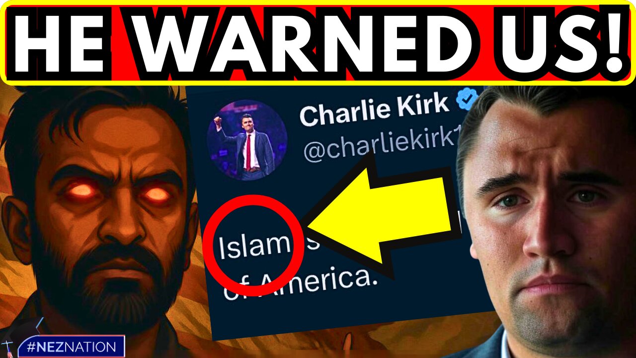 ⚠ Charlie Kirk WARNED America about Zohran Mamdani
