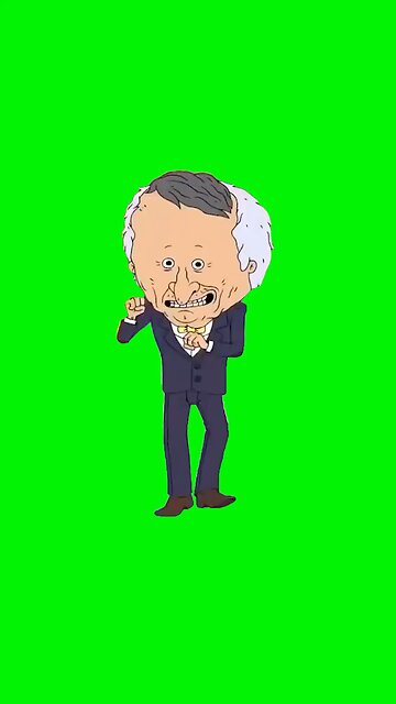 Mr. Boss Dance | Green Screen #smilingfriends #adultswim #dance #dancing #fyp