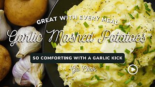 Homemade Garlic Mashed Potatoes Recipe: 🥔🧄 Creamy, Comforting Side Dish