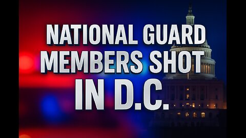National Guard Members Shot In D.C. And More... Real News with Lucretia Hughes.