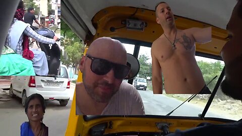 05, On The Run From The, #Indian, #Police, crazy