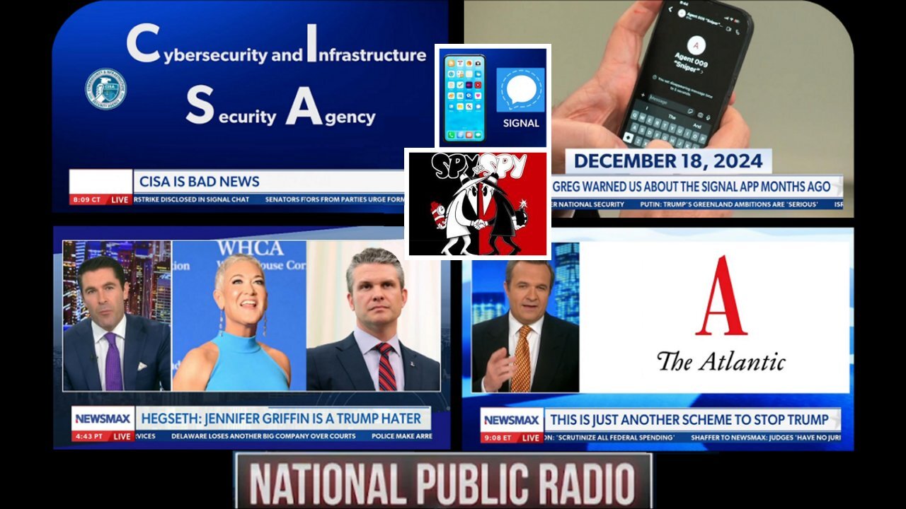 Breaking News UPDATES on SIGNAL War Plans Hoax! * March 28,2025