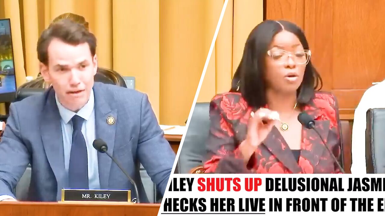 California Rep Kevin Kiley DESTROYS Jasmine Crockett in 60 Seconds