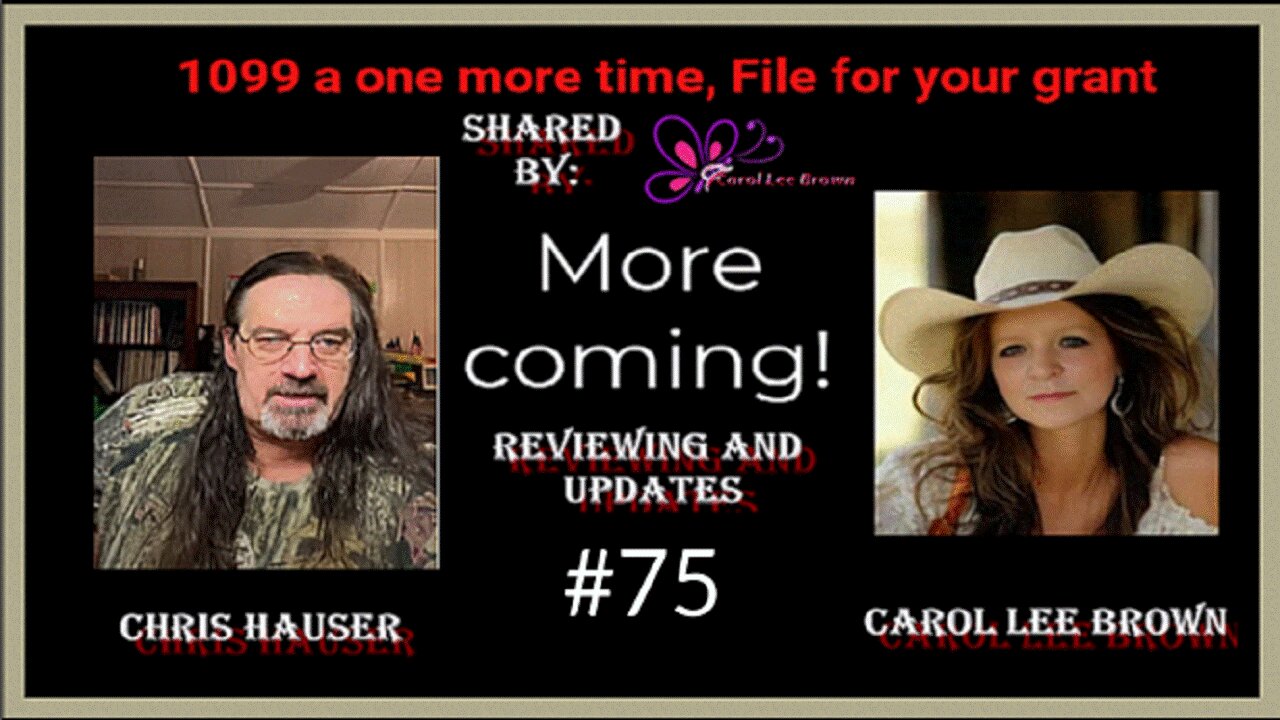 1099 a one more time, File for your grant