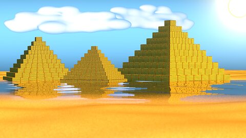 Making optical illusions in Blender N°19: Mirage