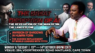 The Great Deception of A.I. | The Revelation of the Man of Sin with The Bondservant of Christ John