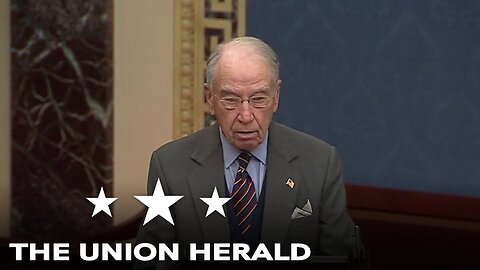 Senator Grassley Delivers Remarks on Respect for the Federal Judiciary