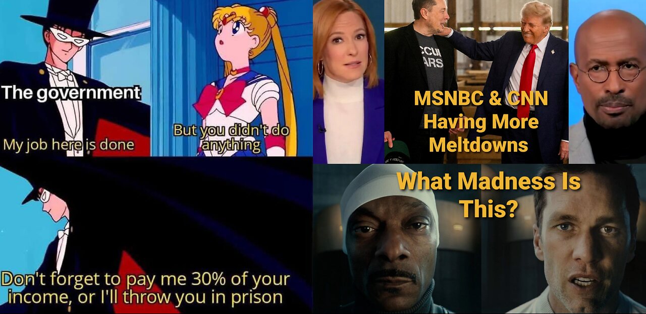Trudeau & Trump Tariffs, Snoop Dogg & Tom Brady Commercial, Trump/Ukraine, Media Meltdown Again