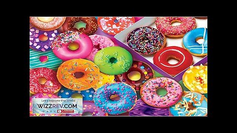 RoseArt Kodak Premium I Love Donuts 1000 Piece Jigsaw Review