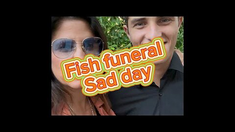 Fish funeral in LA...Salt water tank issues- you lose your fish.