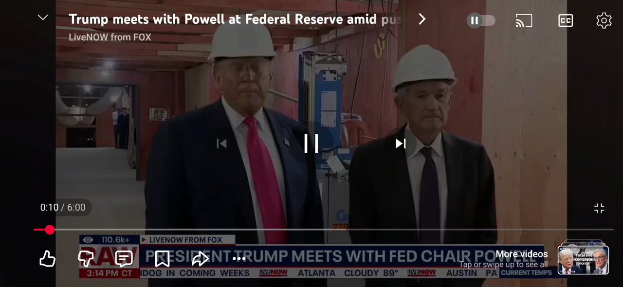 Trump Slams Powell infront of press with the receipts!!!