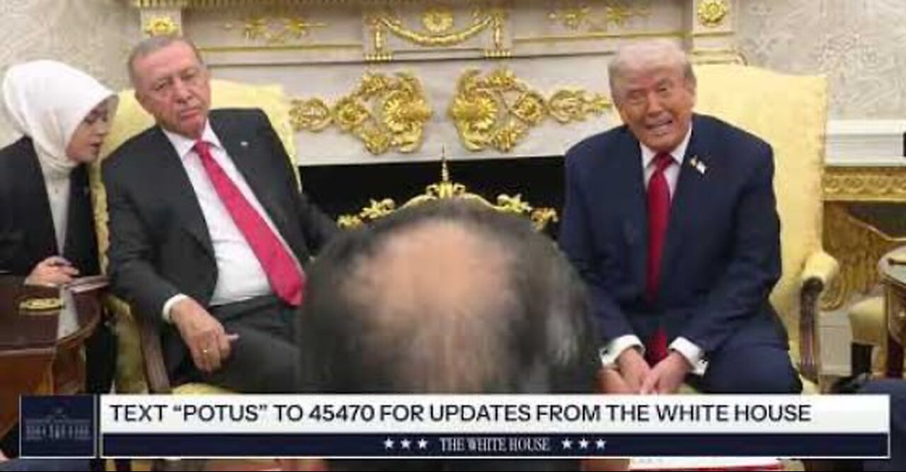 President Trump Participates in a Bilateral Meeting with the President of the Republic of Turkey