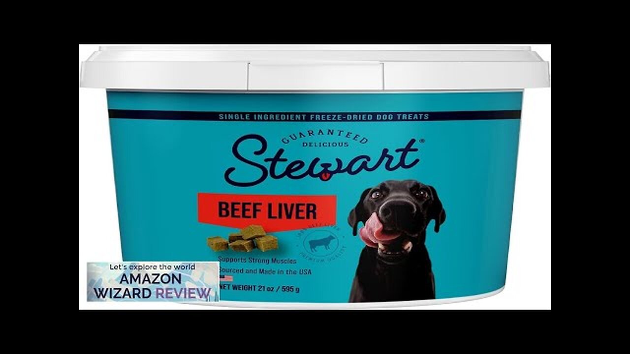 Stewart Freeze Dried Dog Treats Beef Liver Salmon Chicken Liver & Chicken Review