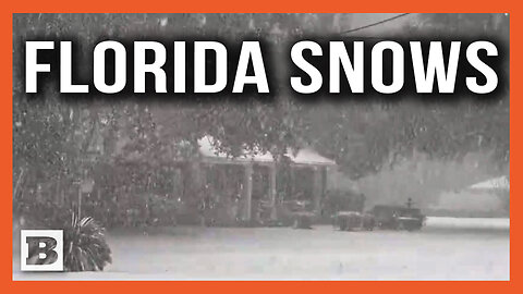 The Sunshine State?! Northwest Florida City Covered in Snow in Wintry Scenes