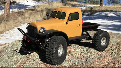 1/10th Scale Custom Injora Chassis Power Wagon