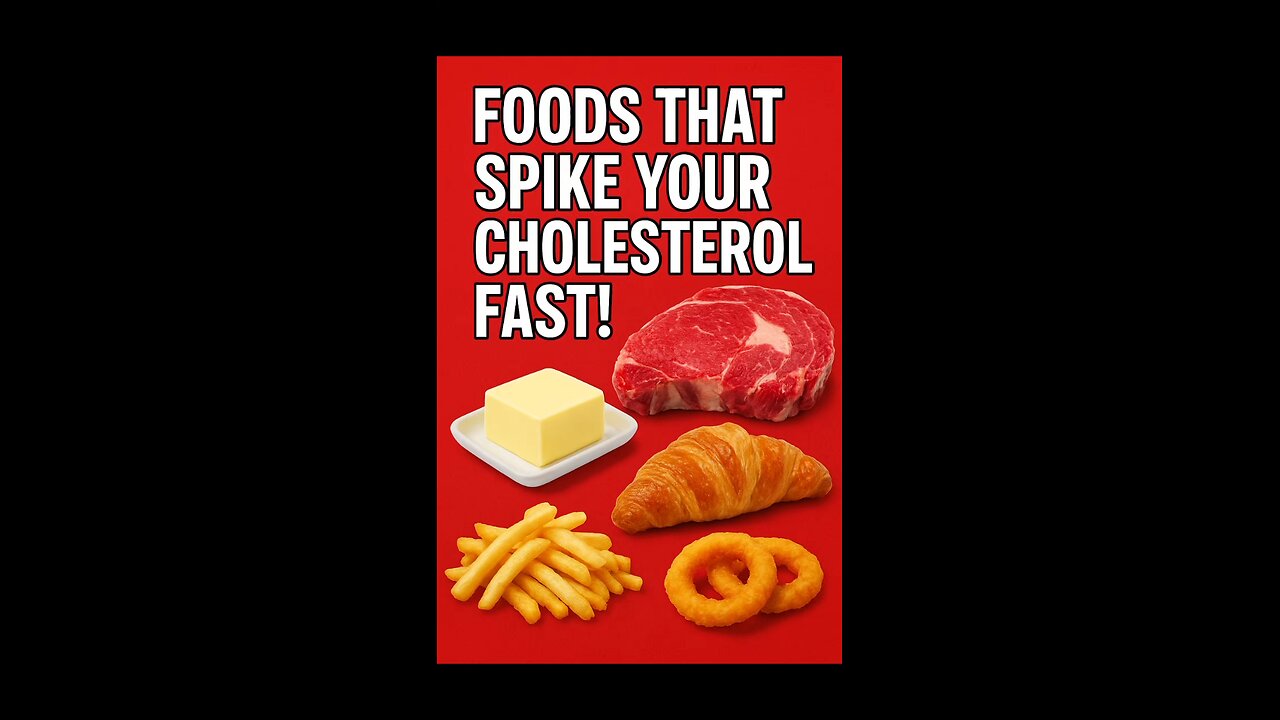 foods that spike your cholesterol fast!