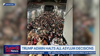TRUMP HALTS ALL ASYLUM DECISIONS