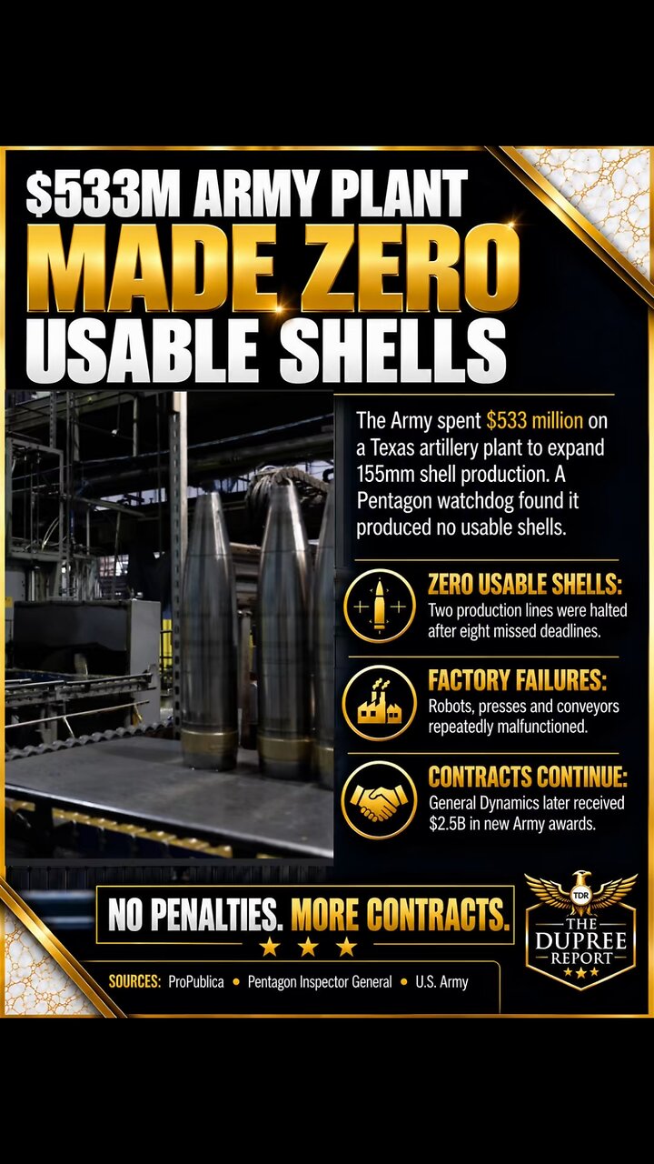 How Does a $533M Army Plant Produce Zero Shells? thumbnail
