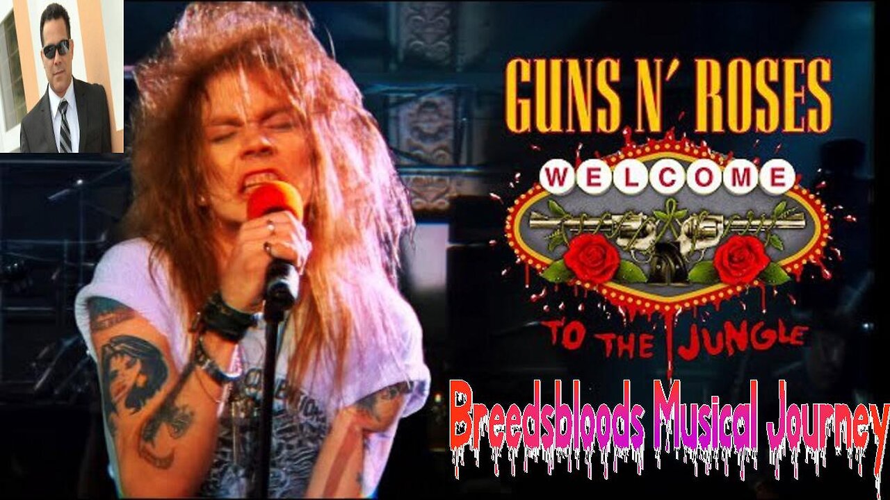 Guns N' Roses - Welcome To The Jungle - Live Streaming with Songs and Thongs